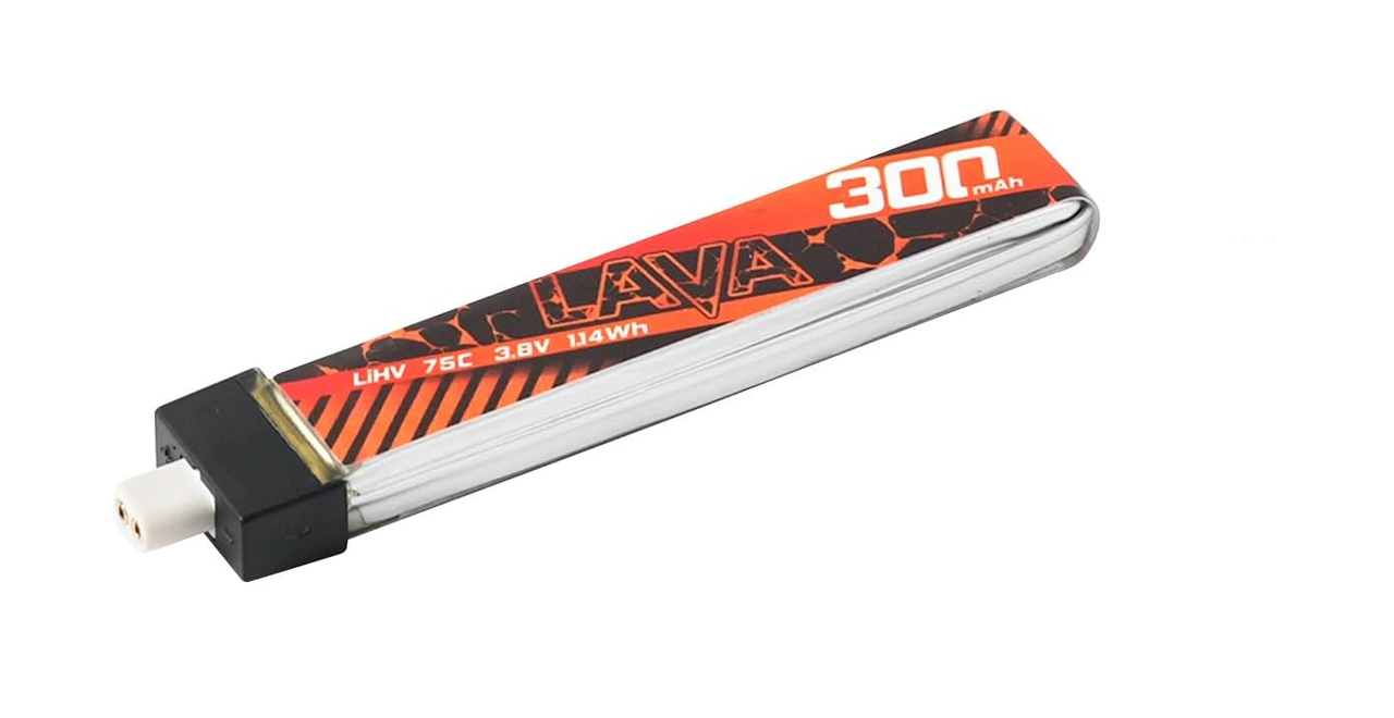 Аккумулятор BetaFPV Lava 1s 300 mAh 75C 3.8 V LiHV LiPo BT2 .0 FPV для Cetus X/CETUS Pro/Meteor (18765)