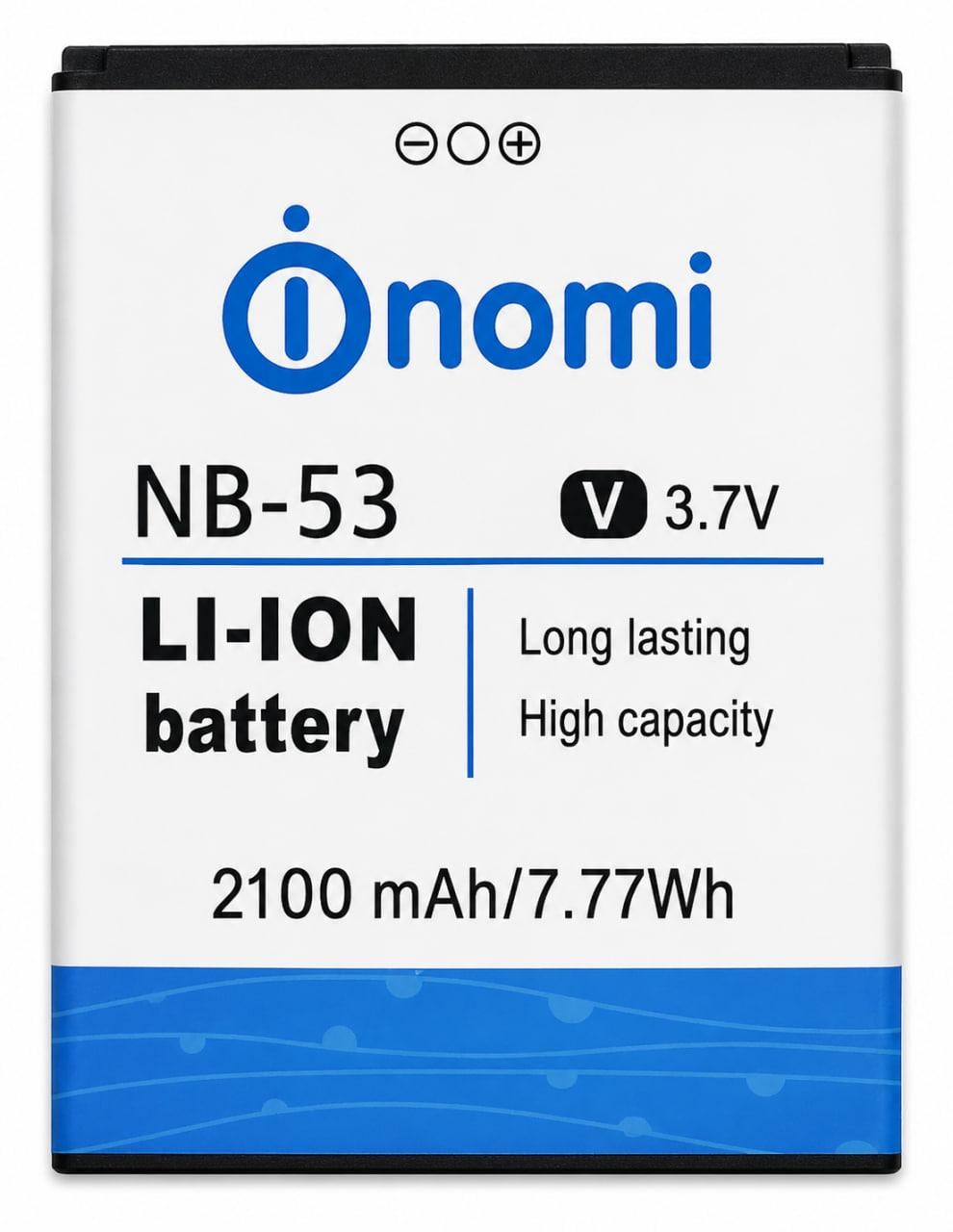Аккумулятор Nomi i502 NB-53 2100 mAh (000021600) Аккумулятор Nomi i502 NB-53 2100 mAh (000021600)