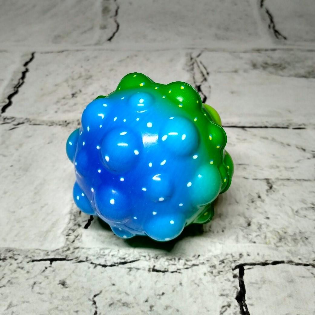 Мячик-антистресс Gravity Ball Пупырка 6,5 см Разноцветный (KA-23-1287-5)