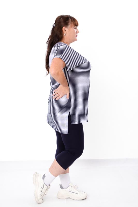 Комплект жіночий Носи Своє бриджі з тунікою р. 60/62 Синій (8113-002) - фото 4