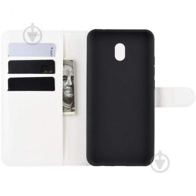 Чехол-книжка Litchie Wallet для Xiaomi Redmi 8A White (hub_AEcS97114) - фото 5