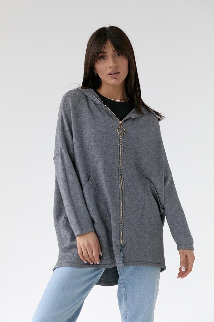 Кардиган PPF style S/M Темно-серый (9528399)