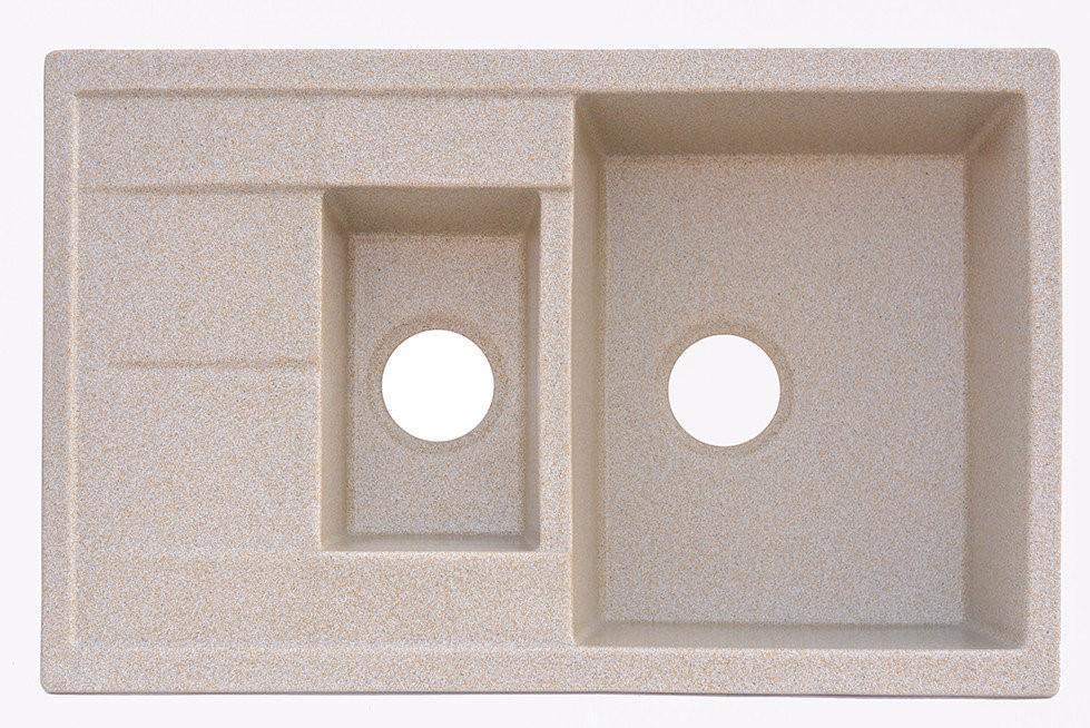 Мойка для кухни Platinum Toskana 7850 W матова Бежевый Мойка для кухни Platinum Toskana 7850 W матова Бежевый