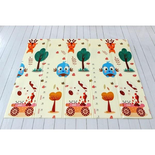 Коврик игровой термо 2 посторонний в сумке 180х200х0,8 см (D-27169)
