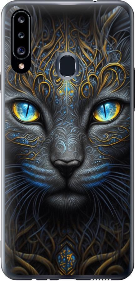 Чехол на Samsung Galaxy A20s A207F Кошка (5548t-1775-42517) Чехол на Samsung Galaxy A20s A207F Кошка (5548t-1775-42517)