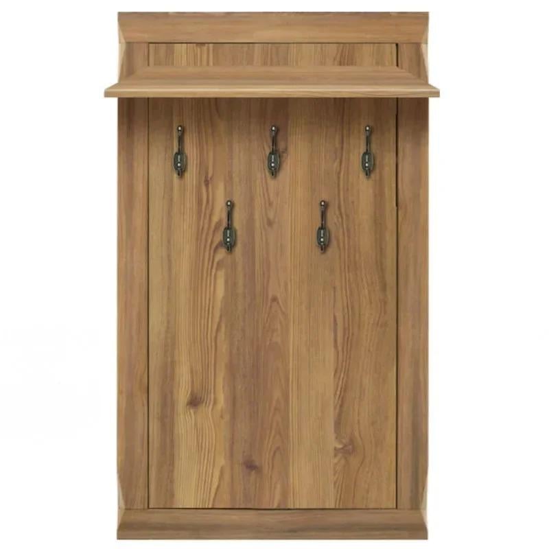 Вешалка в прихожую Gerbor Граф WIE90 900х250х1520 мм Орех верона