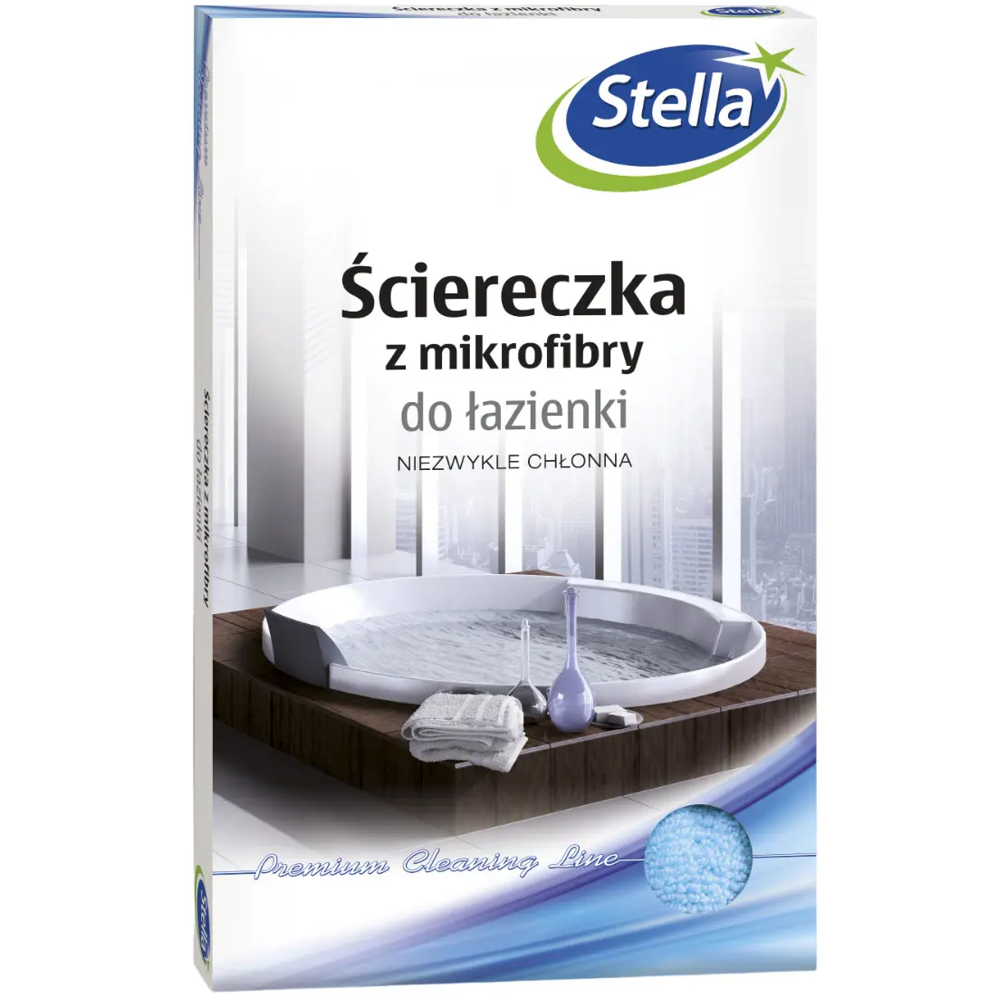 Салфетка для уборки в ванной Stella Pack микрофибра (030392)