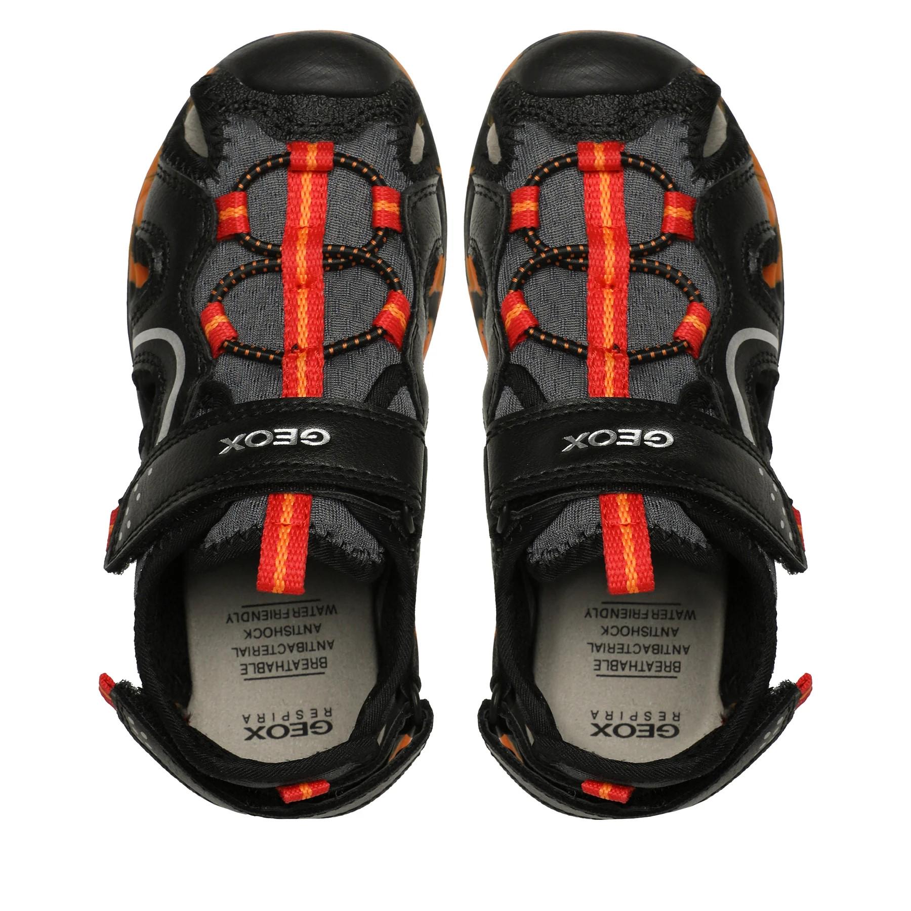 Сандалии Geox Borealis р. EUR 31 Black Red (13661720) - фото 8