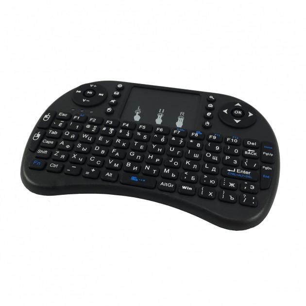 Клавіатура бездротова з підсвічуванням KEYBOARD wireless i8 4467
