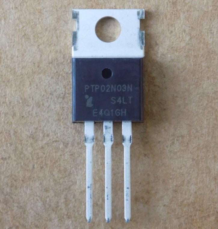 Транзистор PTP02N03N/TO220 (50667)