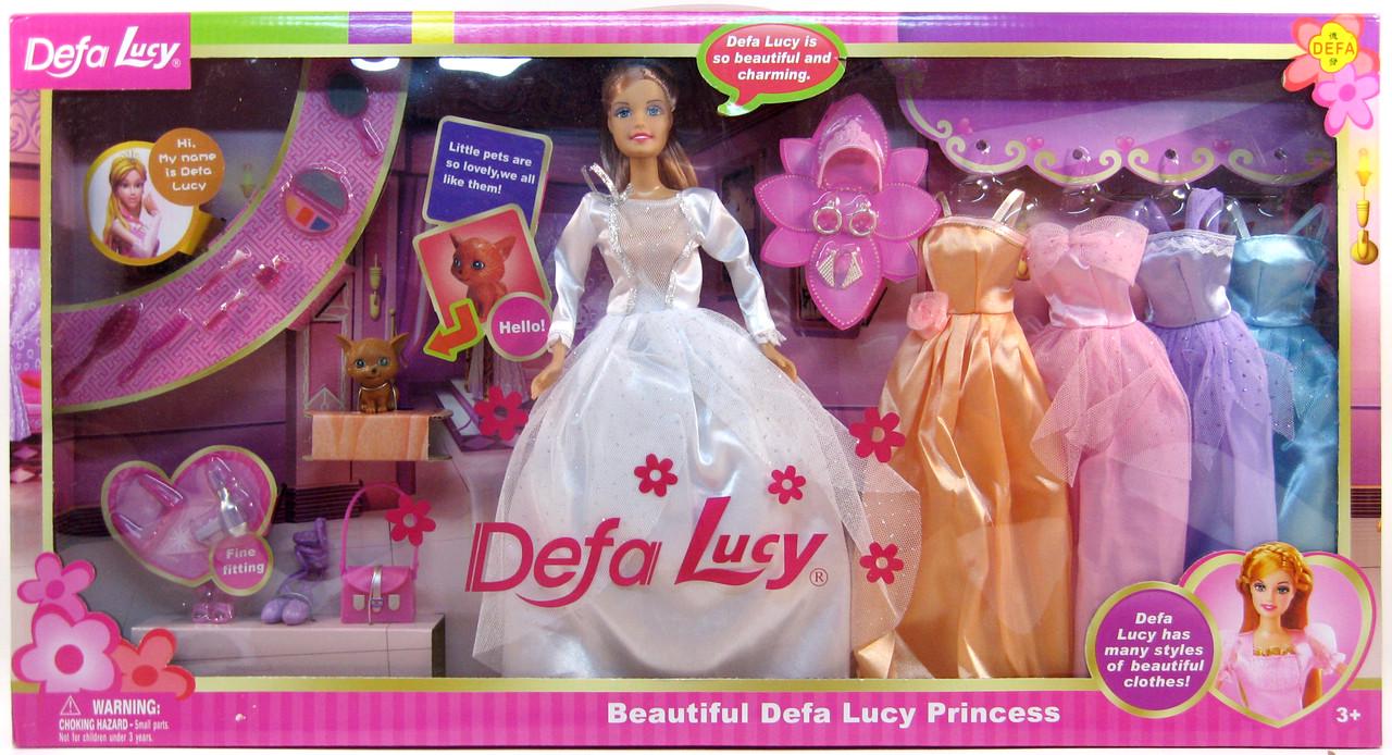 Лялька Defa Lucy 6073A з сукнями та аксесуарами