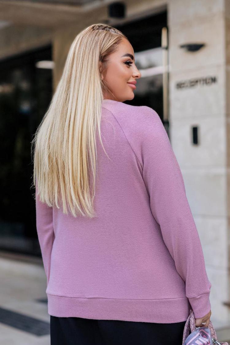 Свитер женский 2XL Пудровый (192537) - фото 4