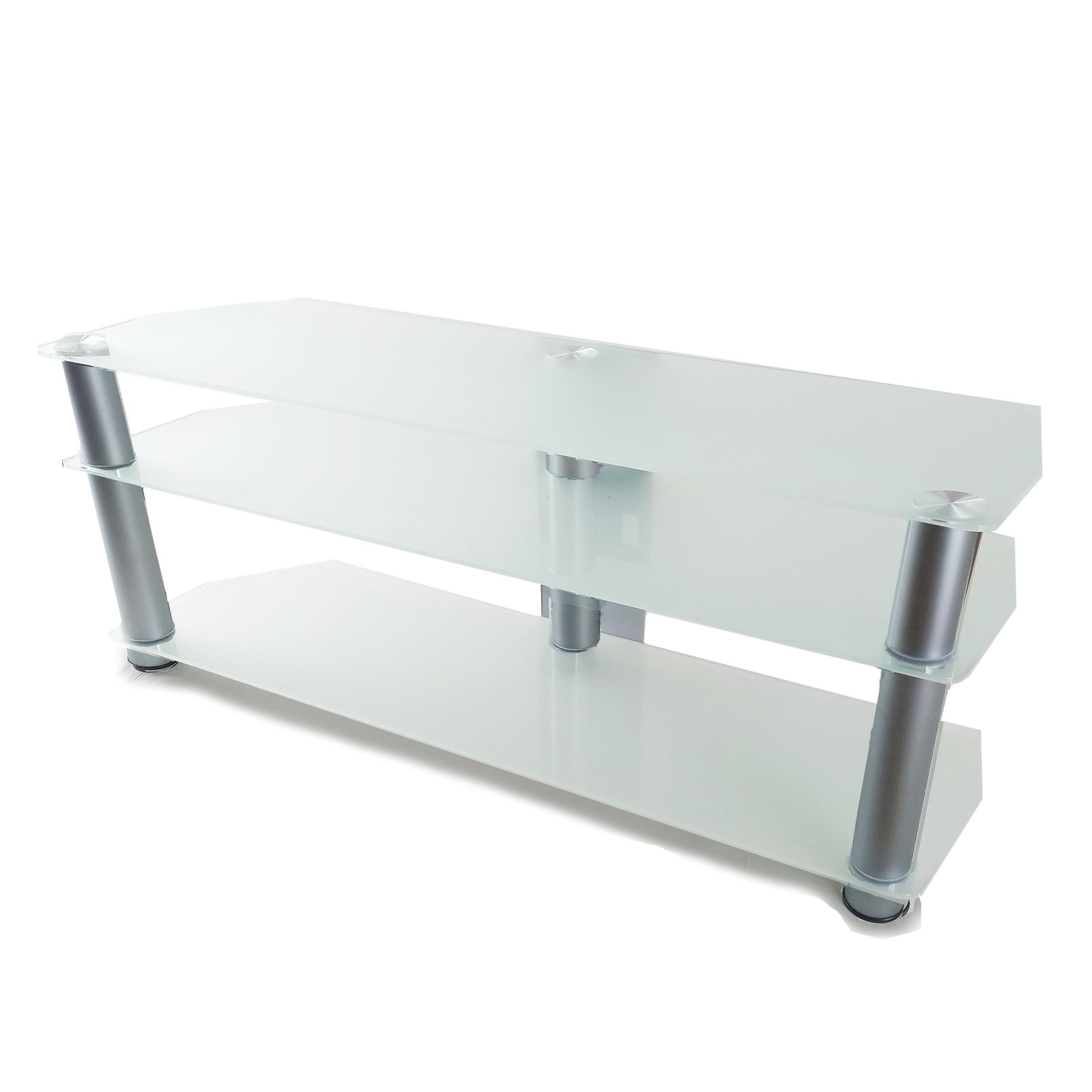 Тумба под телевизор Commus Меридиан MX Satin Alm 20-60" 1250х350х575 мм Белый/Алюминий (644420144) Тумба под телевизор Commus Меридиан MX Satin Alm 20-60" 1250х350х575 мм Белый/Алюминий (644420144)