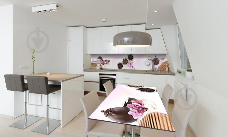 Наклейка виниловая на стол Zatarga «Чайный набор» 600х1200 мм Z180428st