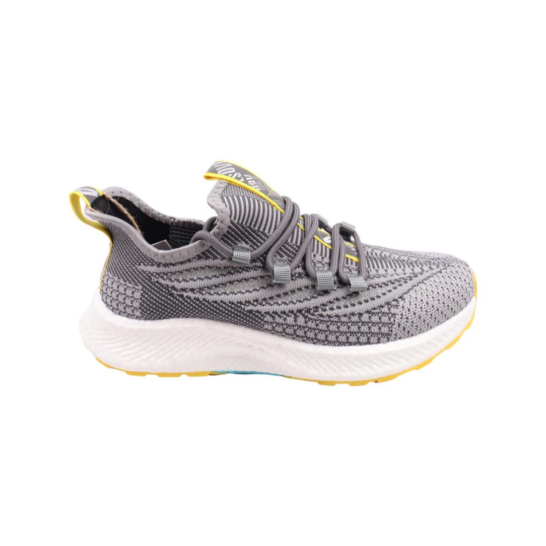 Кросівки чоловічі Restime текстиль Сірий (216-22LK 42) - фото 3 Кросівки чоловічі Restime текстиль Сірий (216-22LK 42) - фото 3