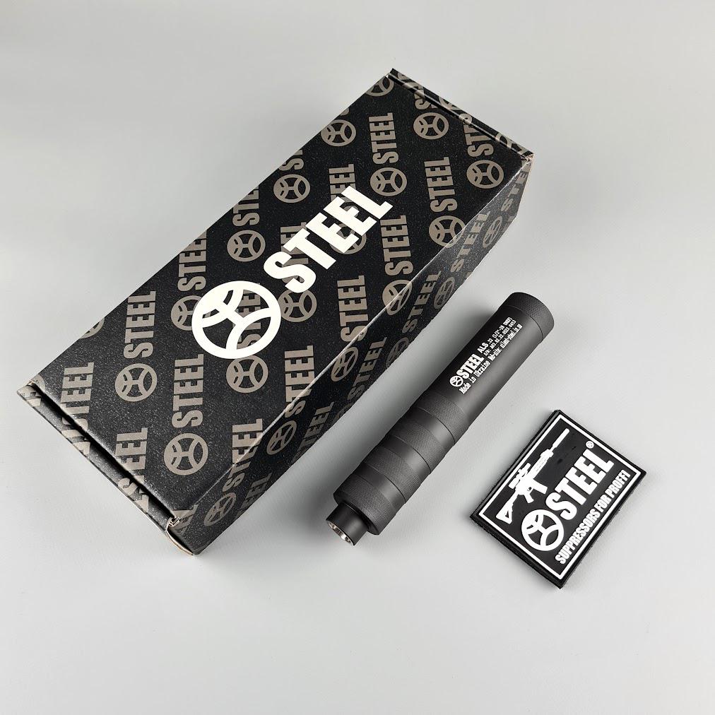 Глушитель Steel ALS .22 lr резьба 1/2x28 (26794514) - фото 4 Глушитель Steel ALS .22 lr резьба 1/2x28 (26794514) - фото 4