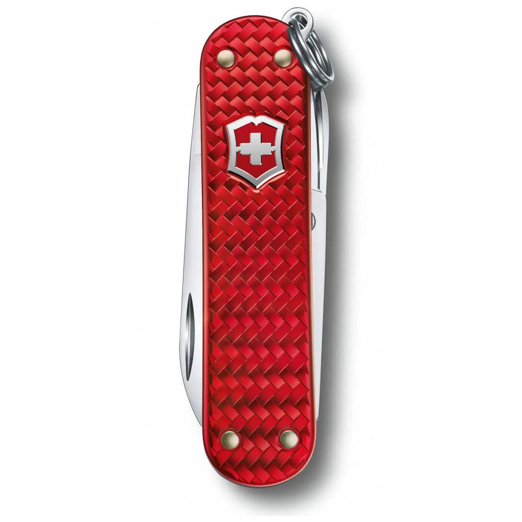Нож складной Victorinox Classic SD Precious Alox Iconic Red. - фото 4 Нож складной Victorinox Classic SD Precious Alox Iconic Red. - фото 4