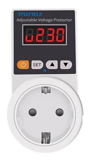 Стабілізатор-реле напруги регульований автоматичний захист від перенапруги/стрибків у мережі 140-300V (2590725792) Стабілізатор-реле напруги регульований автоматичний захист від перенапруги/стрибків у мережі 140-300V (2590725792)