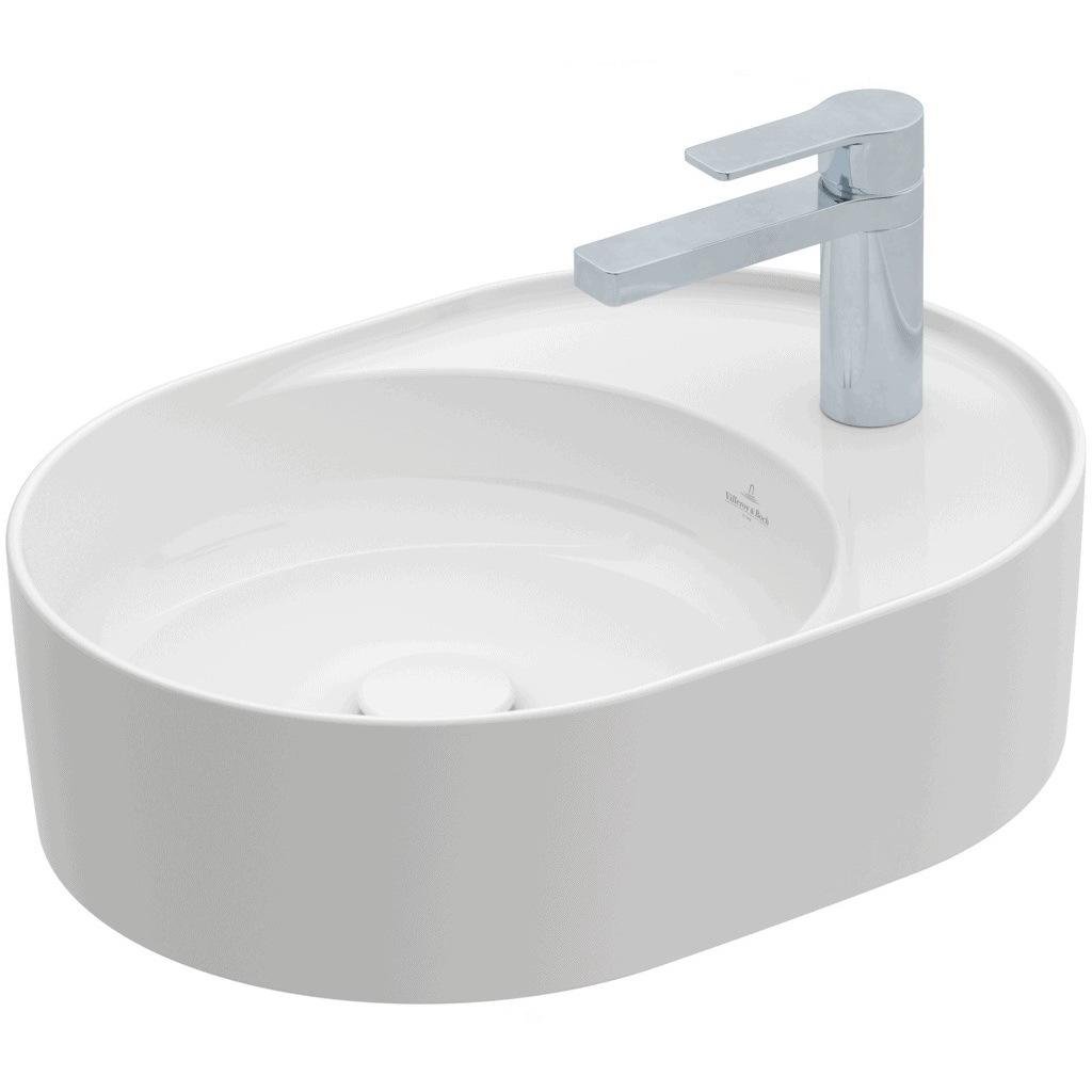 Умывальник накладной Villeroy&Boch Collaro 4A155101 510x380x145 мм Белый (143432)