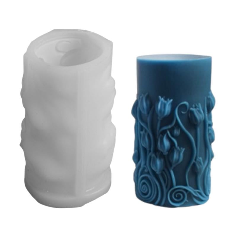 Форма молд для создания свечи в виде цветов тюльпаны (1953) Форма молд для создания свечи в виде цветов тюльпаны (1953)