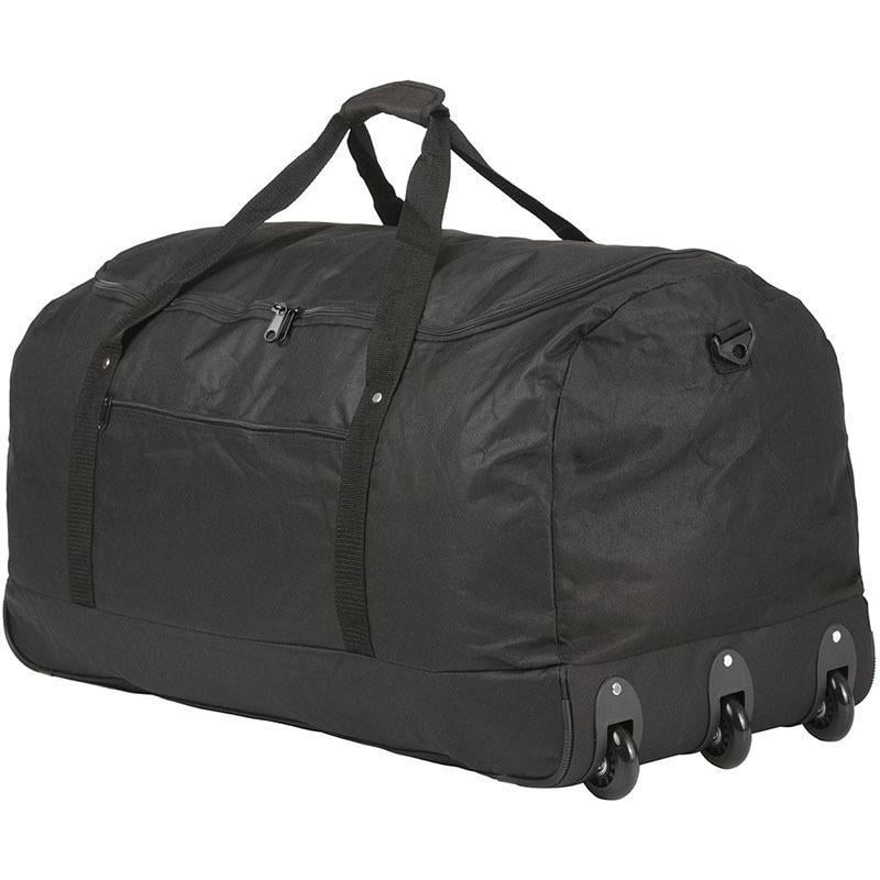 Дорожня сумка на колесах TravelZ Wheelbag 100 л Black (927291) - фото 1