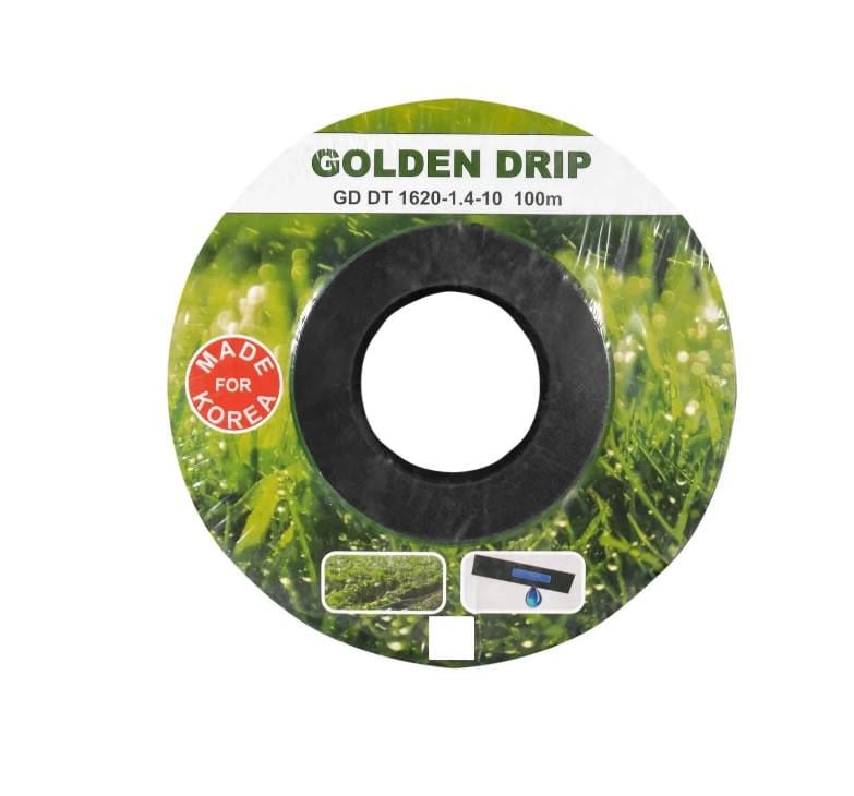 Крапельна стрічка емітерна GOLDEN DRIP 100 м (iz16475)