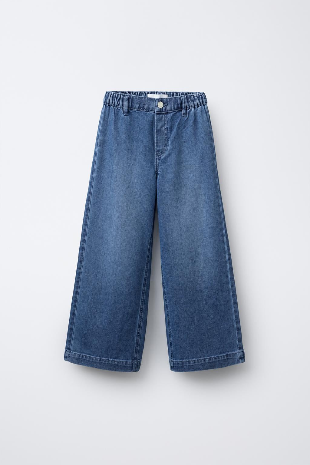 Джинсы широкие для девочки Zara 4441723400 156 см Синий