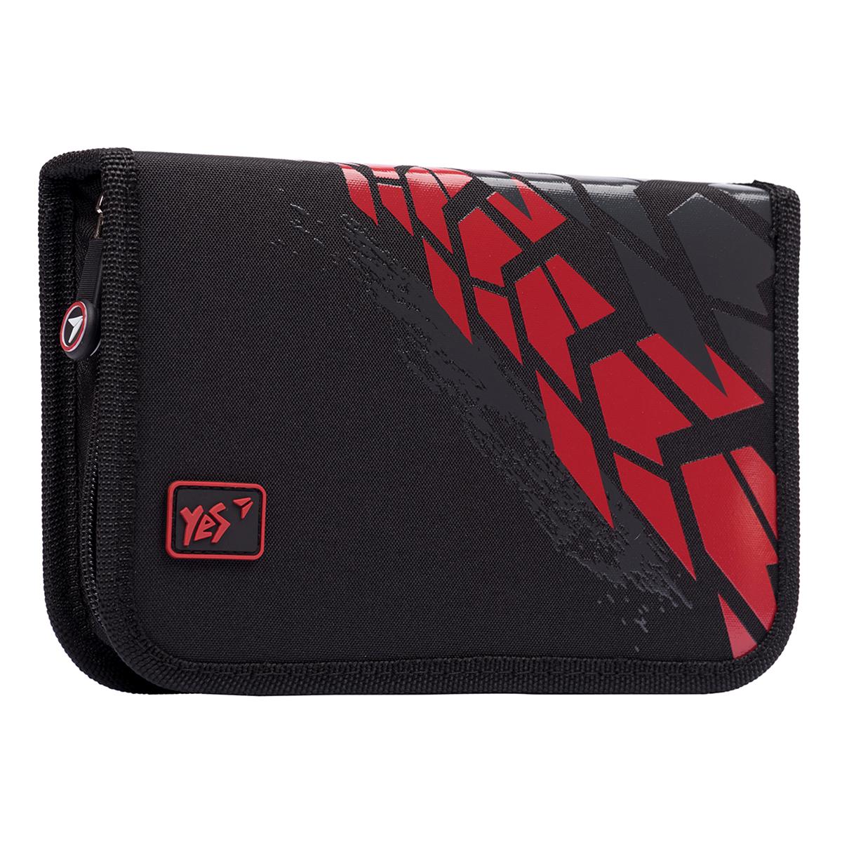 Пенал твердий YES одинарний без клапану HP-02 Tire tread Чорний (533083)