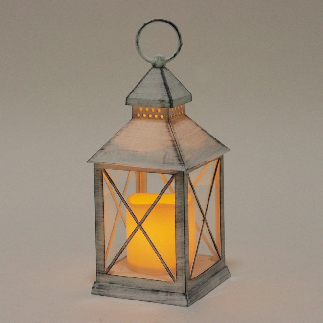 Свічник-ліхтар зі свічкою LED OR-PL6050A-1 Чорно-білий (45477) - фото 2 Свічник-ліхтар зі свічкою LED OR-PL6050A-1 Чорно-білий (45477) - фото 2