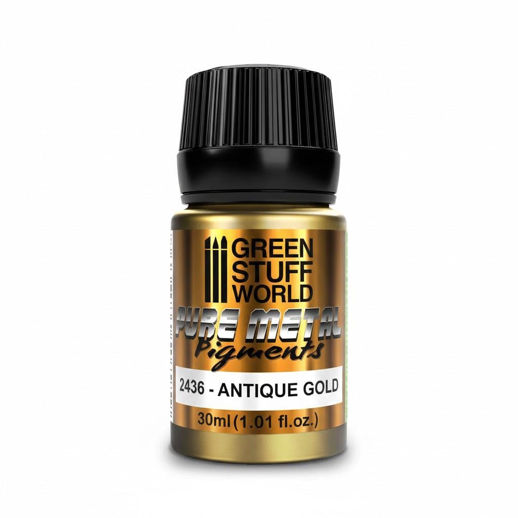 Краска акриловая сухая ANTIQUE GOLD pigments 30 мл Золотой античный (2355761986)