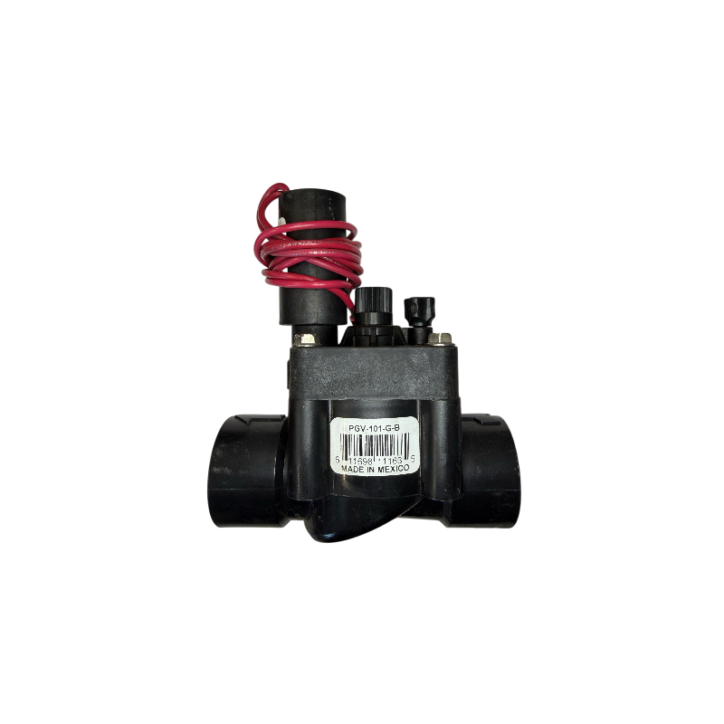 Електромагнітний клапан с регулюванням потоку прямоточний Hunter PGV101GB 1" внутр. різьба