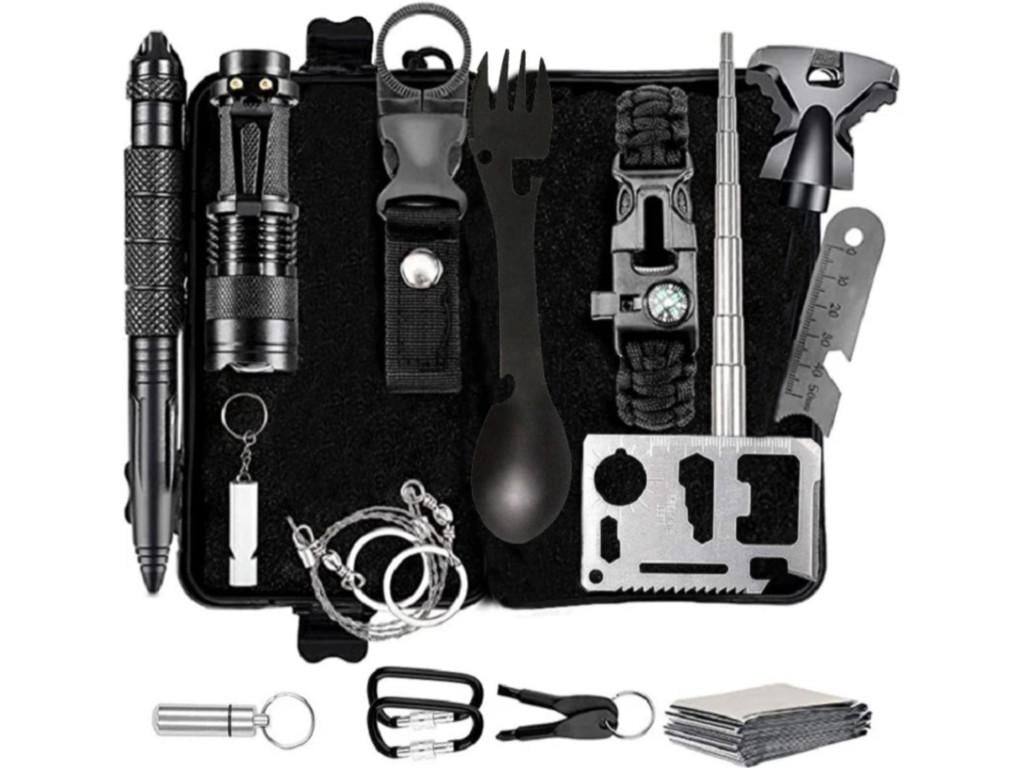 Набор для выживания в поход и кемпинг 15в1 (P-1932)