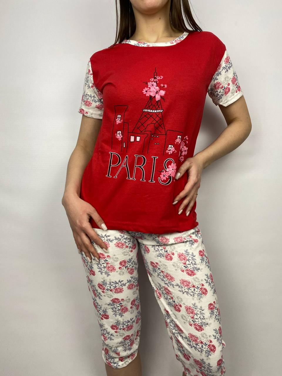 Пижама женская Psris 0975 М Красный - фото 4 Пижама женская Psris 0975 М Красный - фото 4