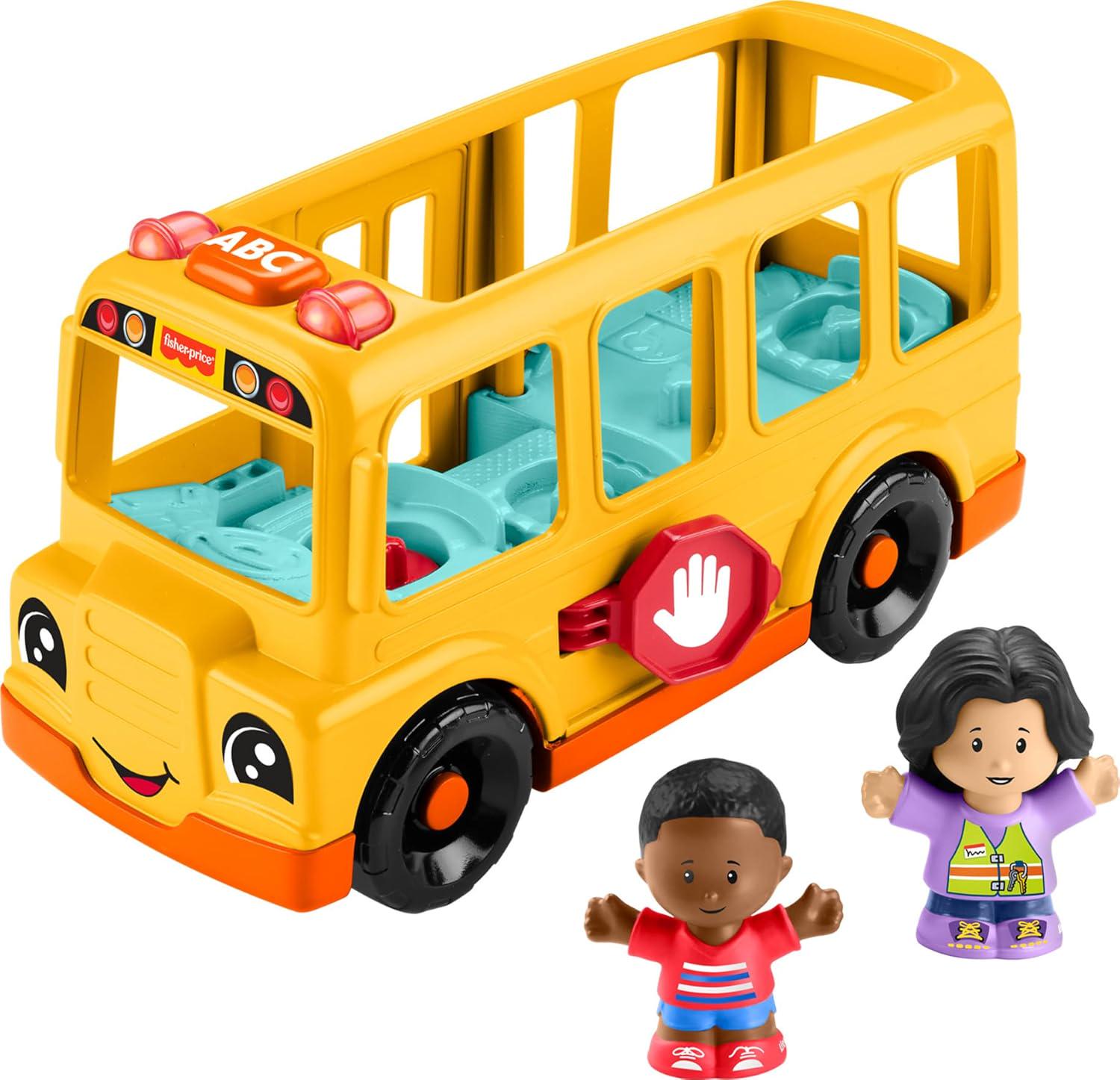 Музыкальная игрушка Школьный автобус Fisher-Price Little People Music Toddler Toy Sit With Me School Bus (29920013)