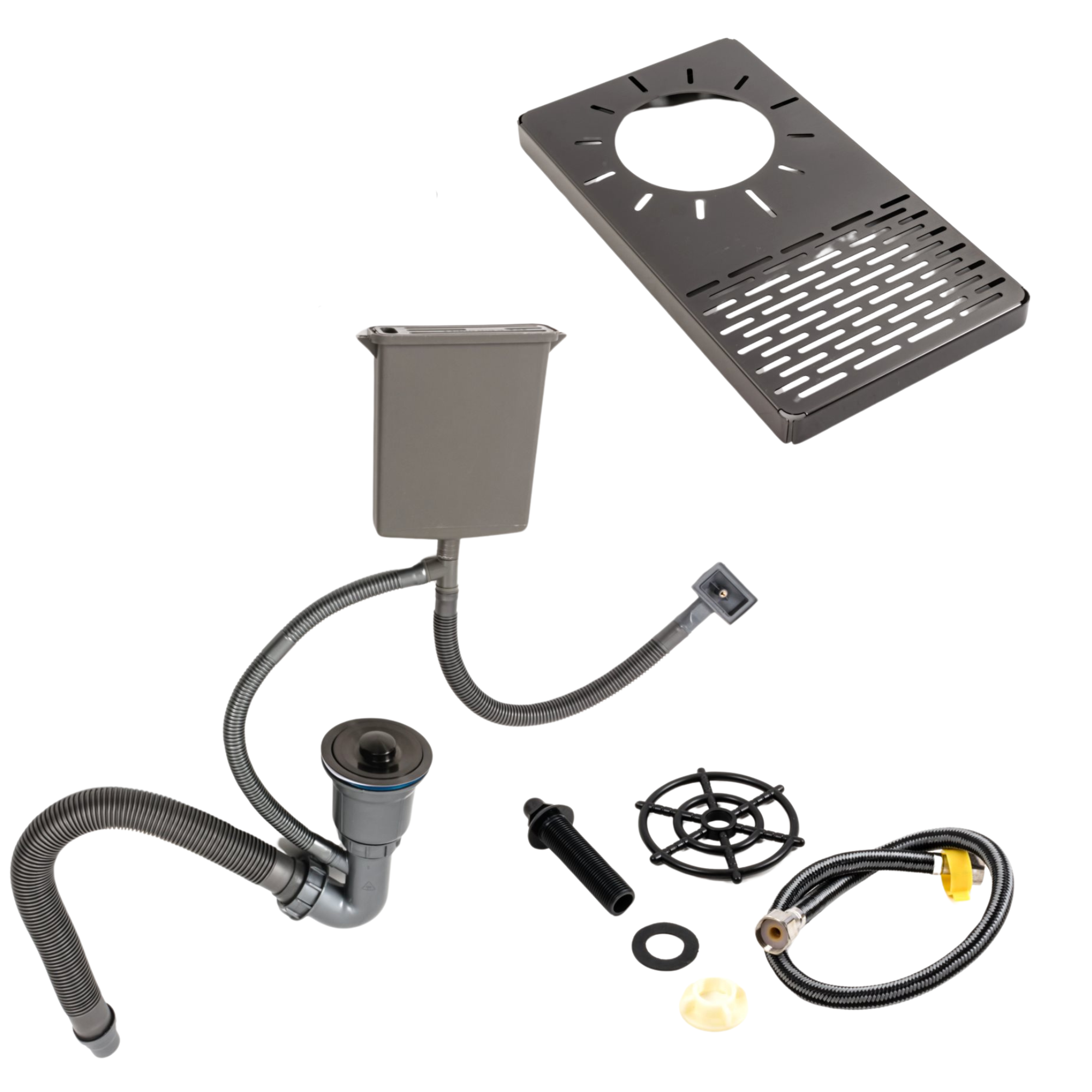 Мойка кухонная Platinum PVD 78х46 см Черный (24707441) - фото 8 Мойка кухонная Platinum PVD 78х46 см Черный (24707441) - фото 8