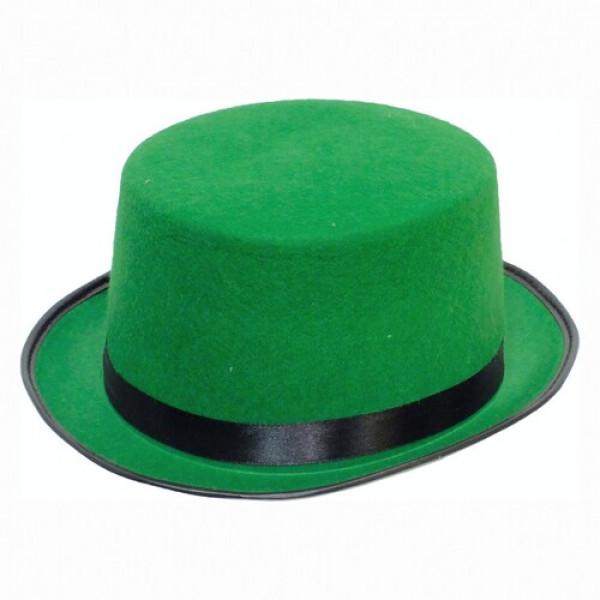 Шляпа Seta Цилиндр невысокий Зеленый (18-282GR)