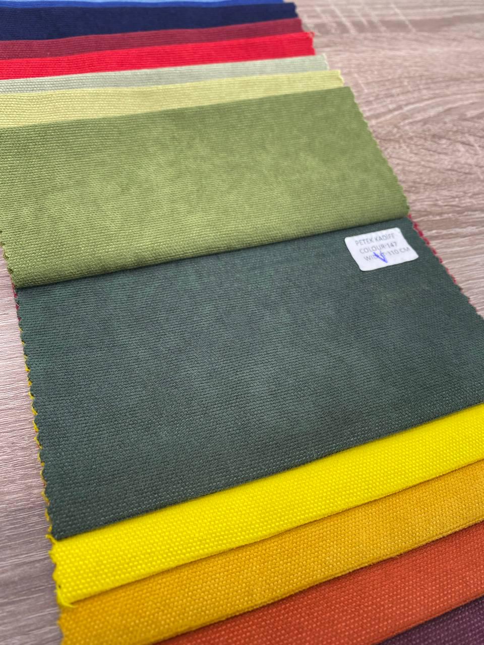 Штора микровелюр на тесьме 6 см 150х260 см Бутилочный - фото 4