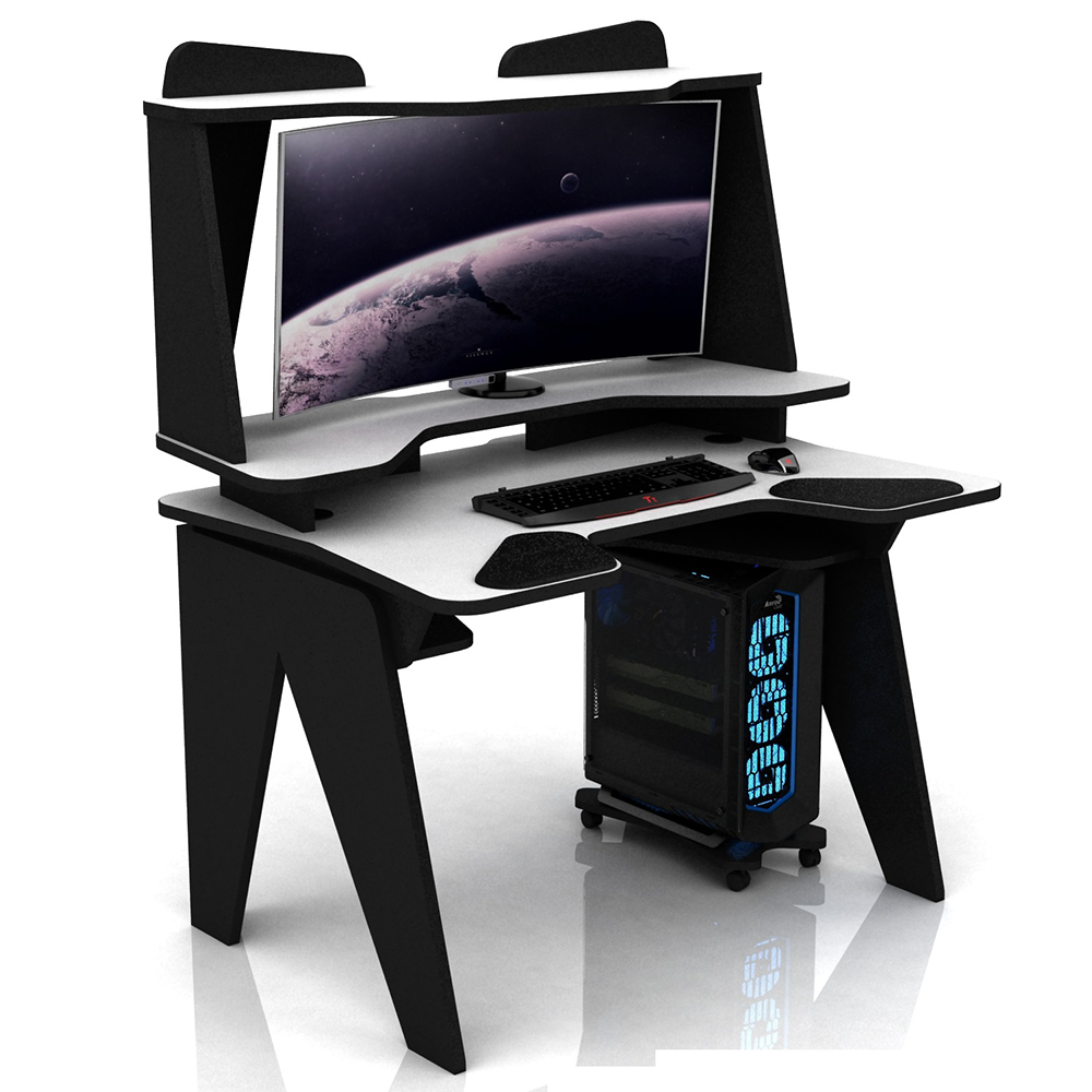 Стол геймерский ХGamer BIG RAPTOR SOFT 12 с надставкой (2581636667)