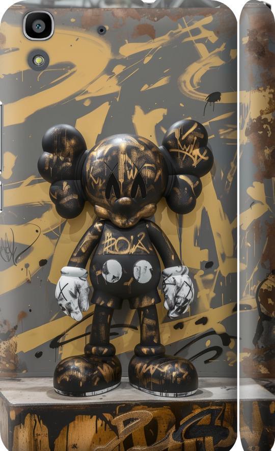 Чехол на Huawei Y6 Bronze kaws (6097m-333-42517)