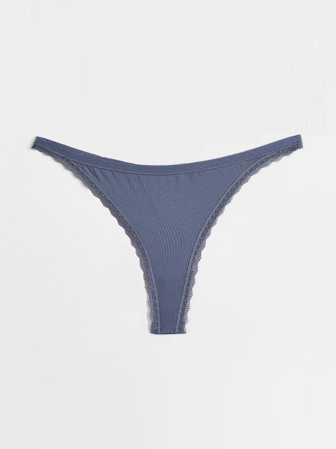 Трусики H&M S Синьо-сірий (A30101082251)