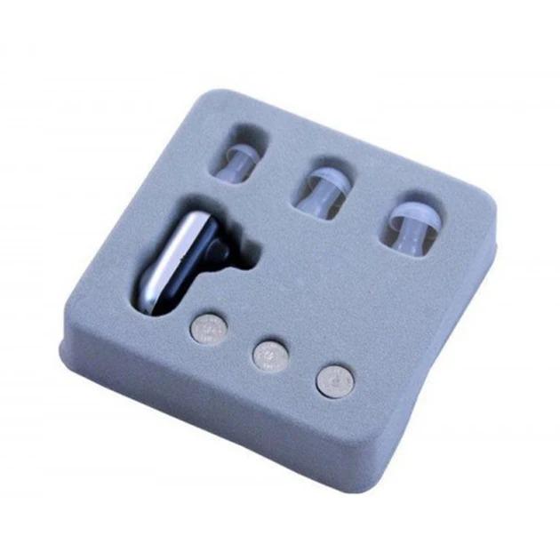 Слуховой аппарат Micro Plus Серебристый (4100) - фото 4 Слуховой аппарат Micro Plus Серебристый (4100) - фото 4