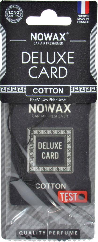 Ароматизатор для авто Nowax Deluxe D Cotton на зеркало (NX07734)