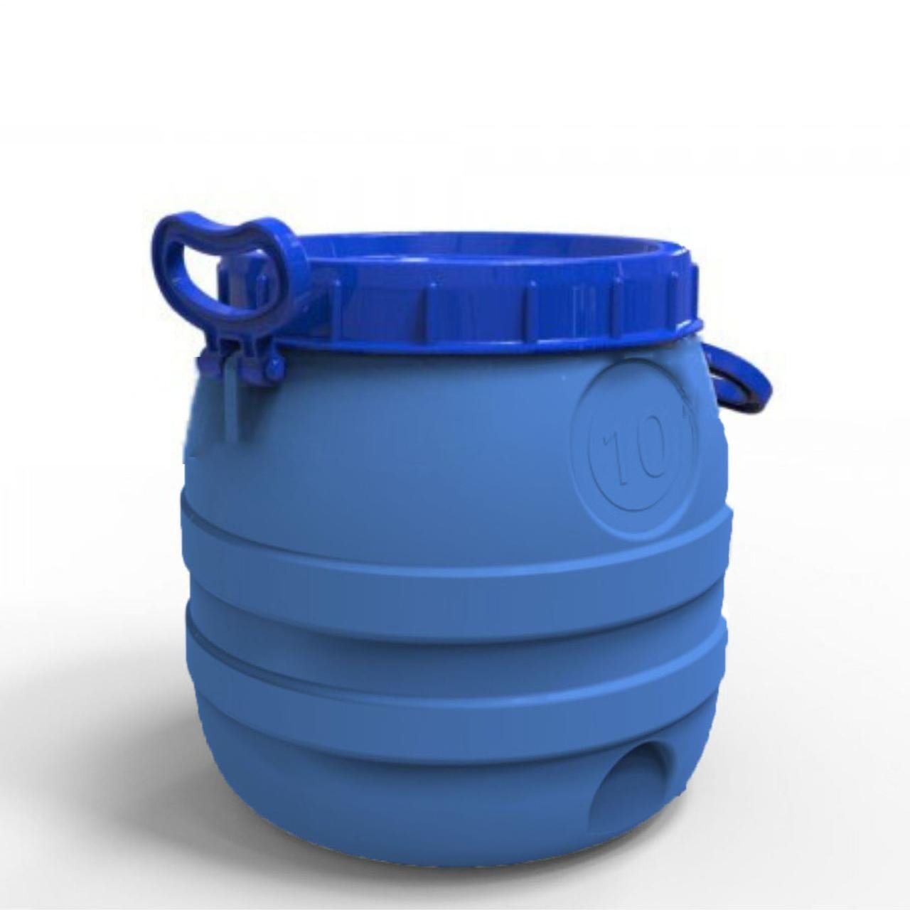 Бидон двухслойный Litolan 2 ручки защита от УФ 10 л (105021)