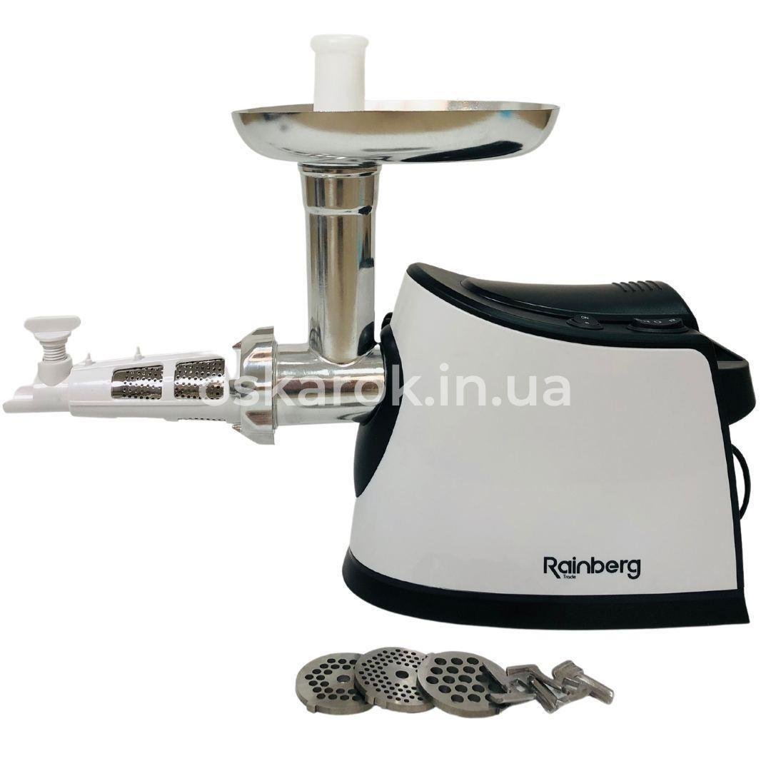 М'ясорубка електрична для томатного соку Rainberg RB-674 3000W (2587940746) - фото 3 М'ясорубка електрична для томатного соку Rainberg RB-674 3000W (2587940746) - фото 3