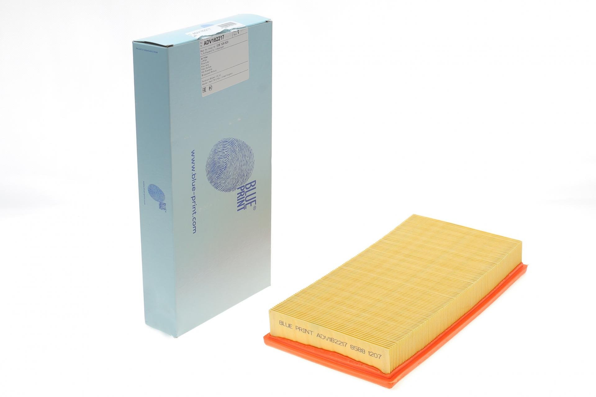 Фильтр воздушный BLUE PRINT для Skoda Fabia 99-08/Roomster 1,2MPI 06-15/VW Polo 1,2 01-09 (ADV182217)