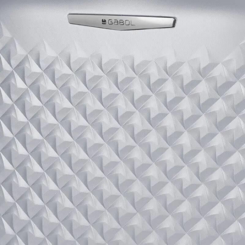 Чемодан на 4-х колесах Gabol Queens M 72/80 л Plata (931361) - фото 9