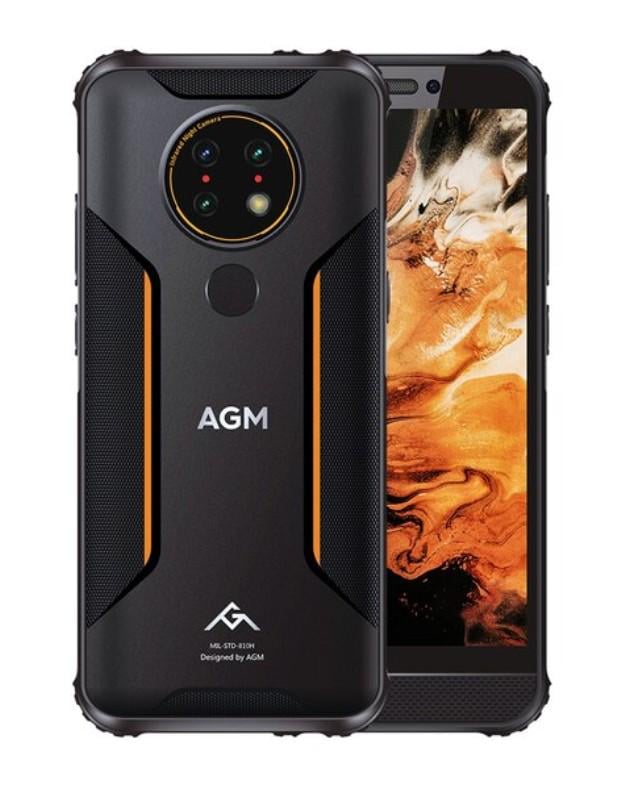 Смартфон AGM H3 4/64 GB IP69K Black/Orange (11163678)