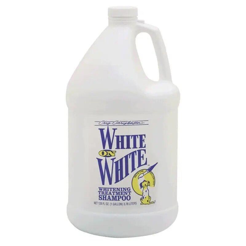 Шампунь для белой шерсти кошек и собак Chris Christensen White on White 3,8 л (1789925864)