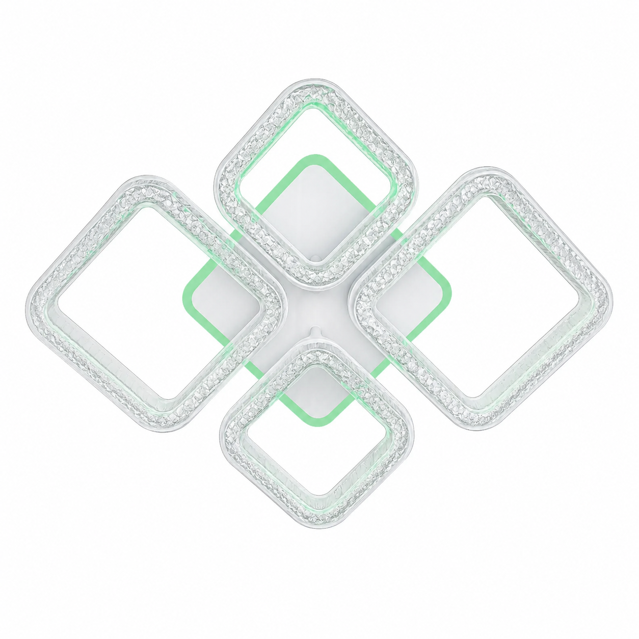 LED-люстра потолочная Luminaria ICEBERG OVAL RGB 4S с пультом 60W White/Ice (36991629) LED-люстра потолочная Luminaria ICEBERG OVAL RGB 4S с пультом 60W White/Ice (36991629)