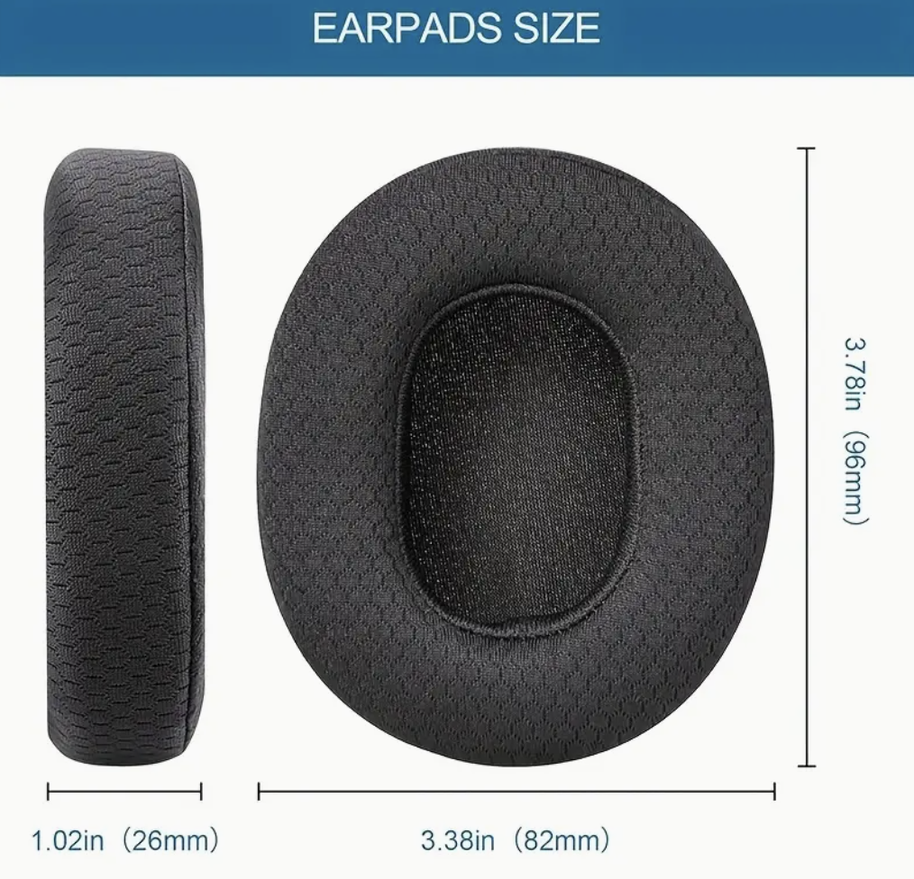 Амбушюри для навушників тканинні Skullcandy Crusher Wireless BT/Crusher Evo BT/ANC Hesh 3.0 BT Venue (2718253883) - фото 2 Амбушюри для навушників тканинні Skullcandy Crusher Wireless BT/Crusher Evo BT/ANC Hesh 3.0 BT Venue (2718253883) - фото 2